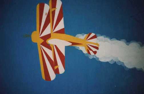 Doppeldecker (Wandbild ca.300x200)